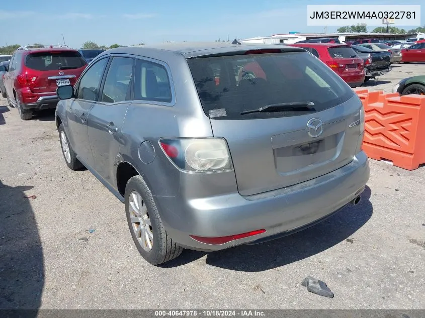 JM3ER2WM4A0322781 2010 Mazda Cx-7 I Sv