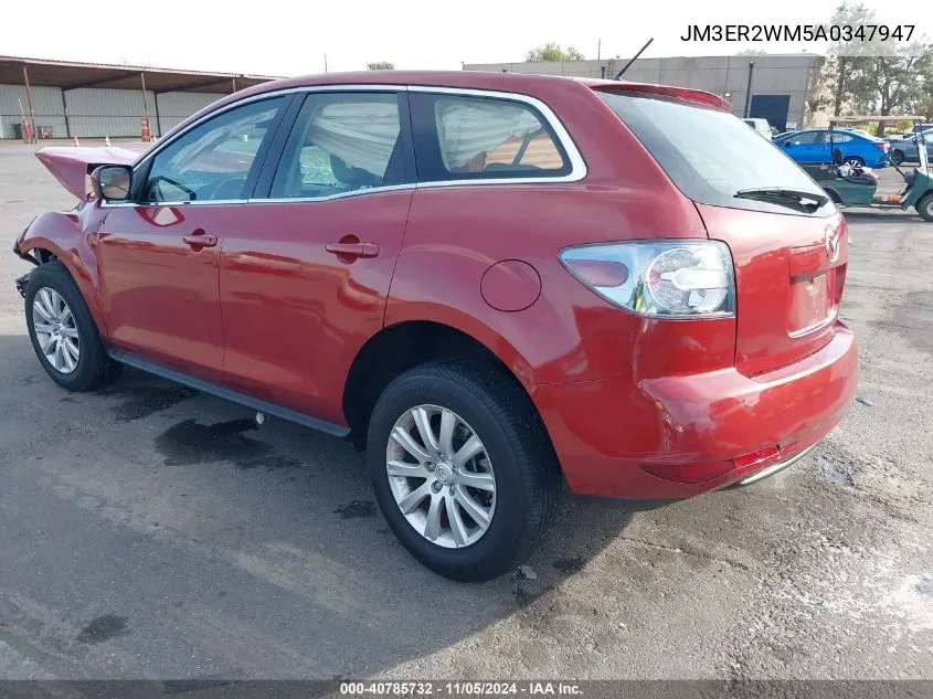 2010 Mazda Cx-7 I Sv VIN: JM3ER2WM5A0347947 Lot: 40785732