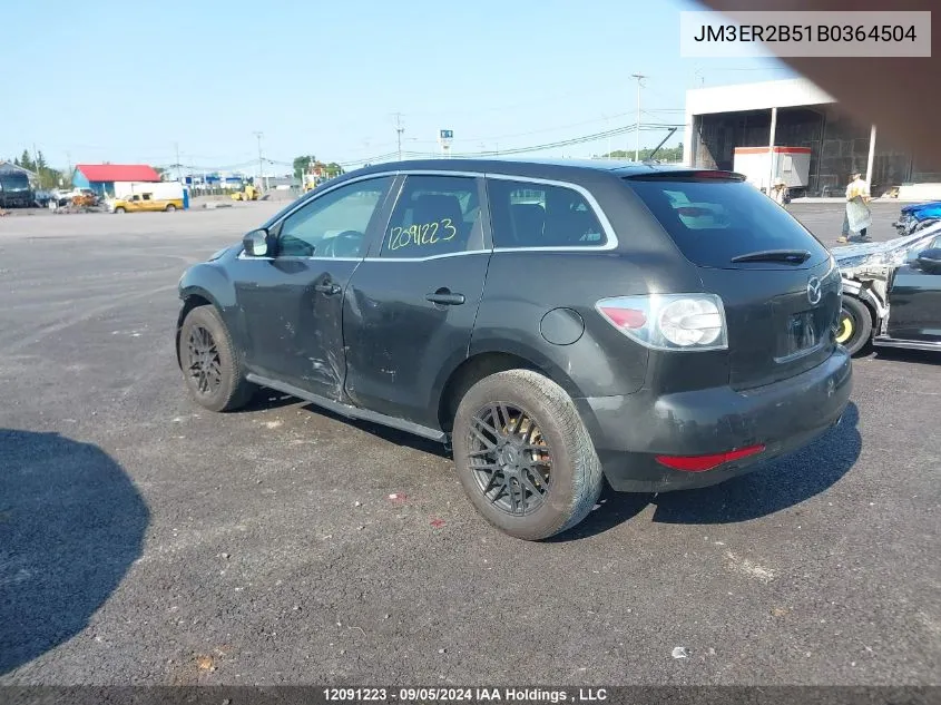 JM3ER2B51B0364504 2011 Mazda Cx-7