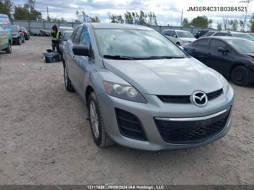 JM3ER4C31B0384521 2011 Mazda Cx-7