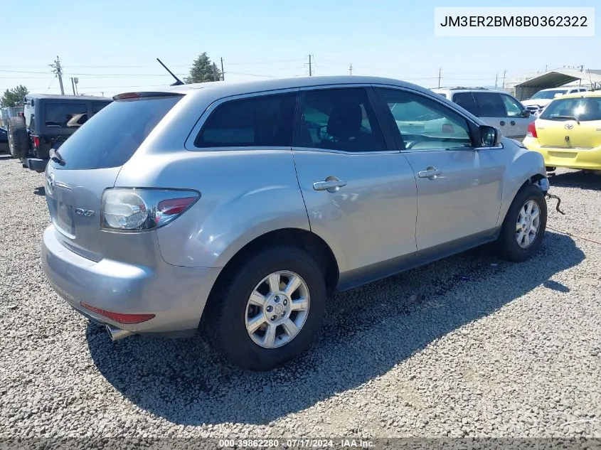 JM3ER2BM8B0362322 2011 Mazda Cx-7 I Sport