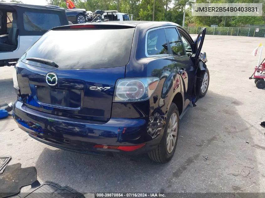 JM3ER2B54B0403831 2011 Mazda Cx-7 I Sport