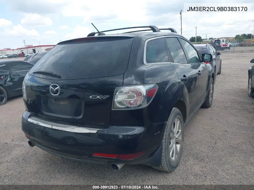 2011 Mazda Cx-7 S Touring VIN: JM3ER2CL9B0383170 Lot: 39912923