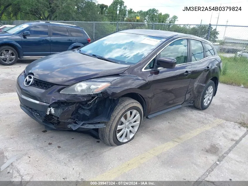 2011 Mazda Cx-7 I Sv VIN: JM3ER2A54B0379824 Lot: 39947324