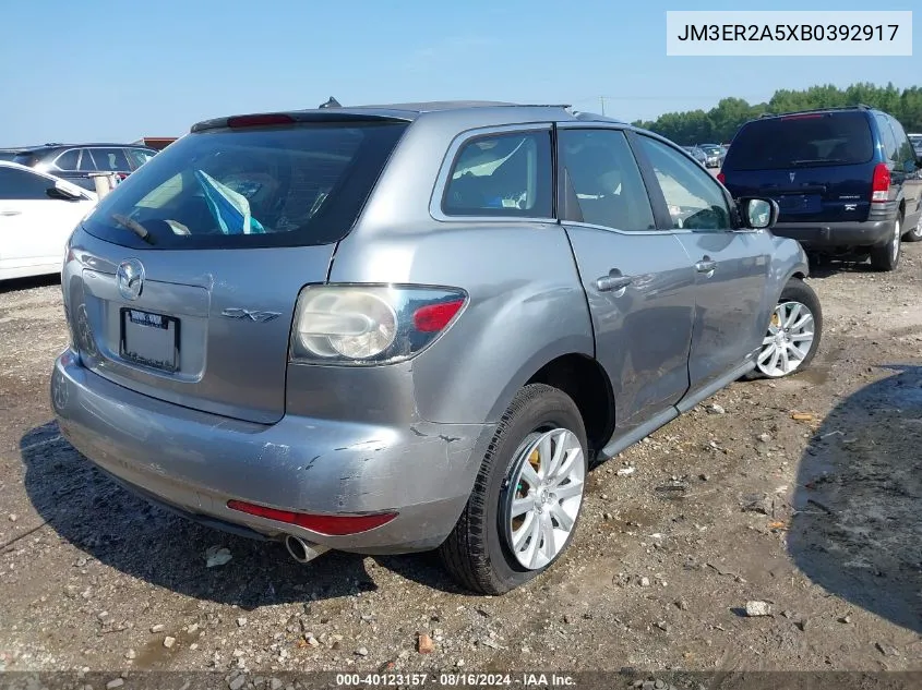 JM3ER2A5XB0392917 2011 Mazda Cx-7 I Sv