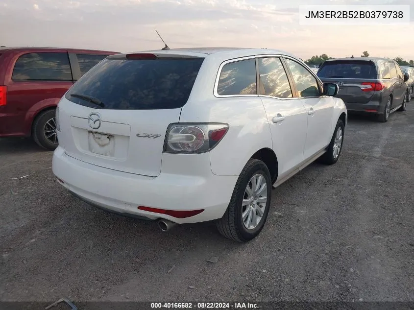 JM3ER2B52B0379738 2011 Mazda Cx-7 I Sport