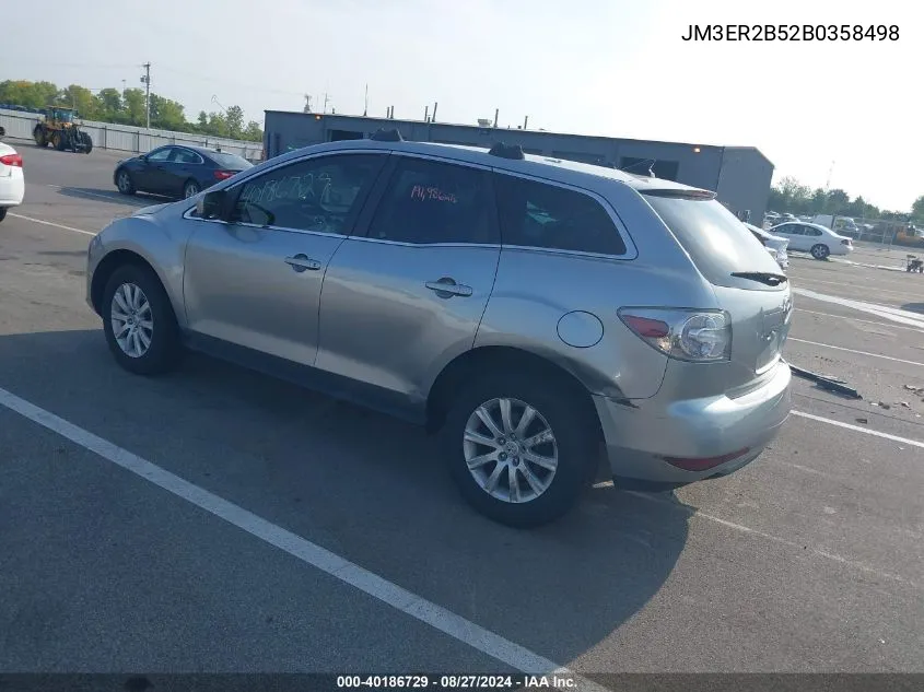 JM3ER2B52B0358498 2011 Mazda Cx-7 I Sport