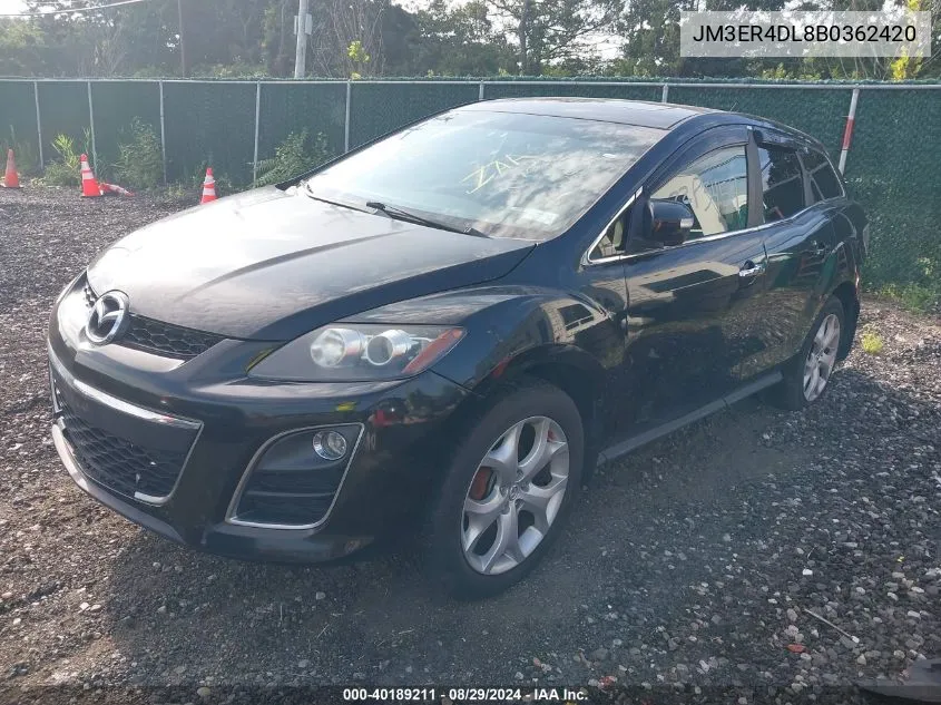 2011 Mazda Cx-7 S Grand Touring VIN: JM3ER4DL8B0362420 Lot: 40189211