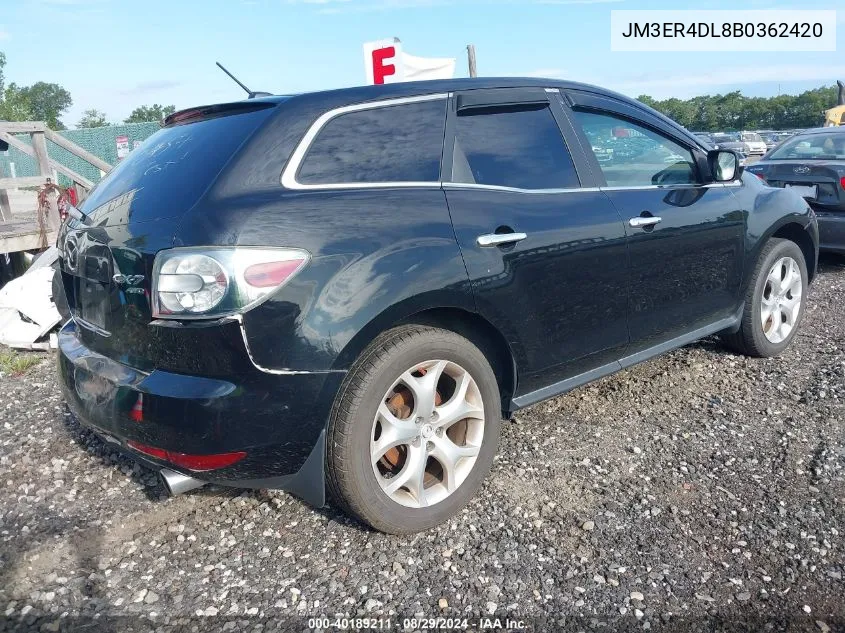 JM3ER4DL8B0362420 2011 Mazda Cx-7 S Grand Touring