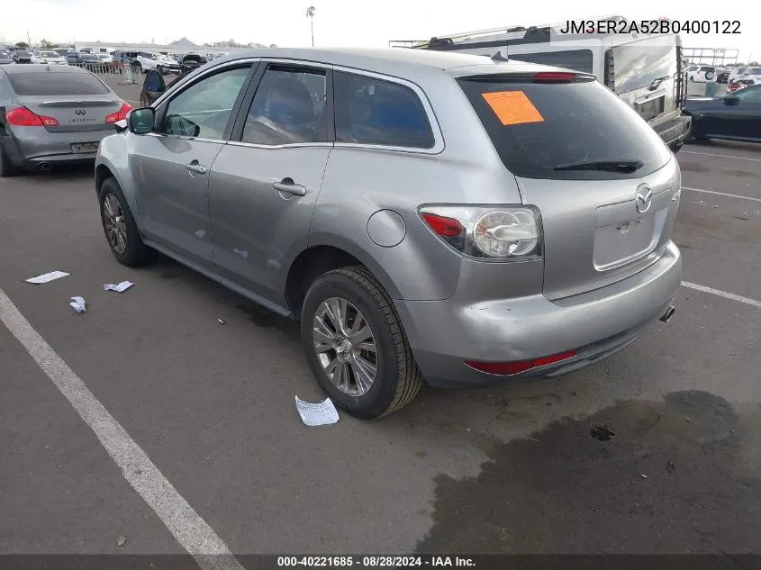 JM3ER2A52B0400122 2011 Mazda Cx-7 I Sv