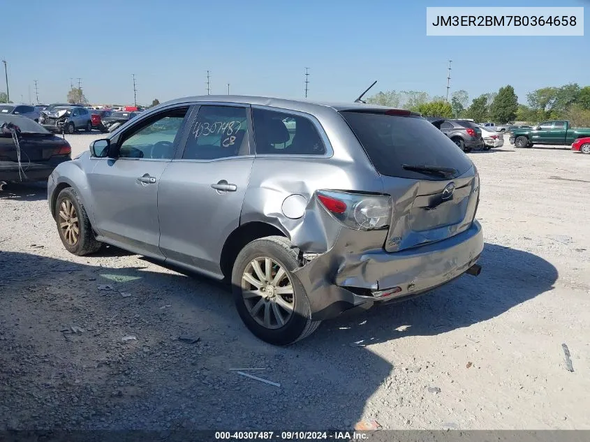 2011 Mazda Cx-7 VIN: JM3ER2BM7B0364658 Lot: 40307487