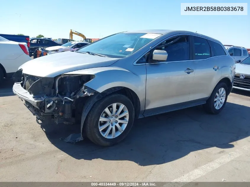 JM3ER2B58B0383678 2011 Mazda Cx-7 I Sport