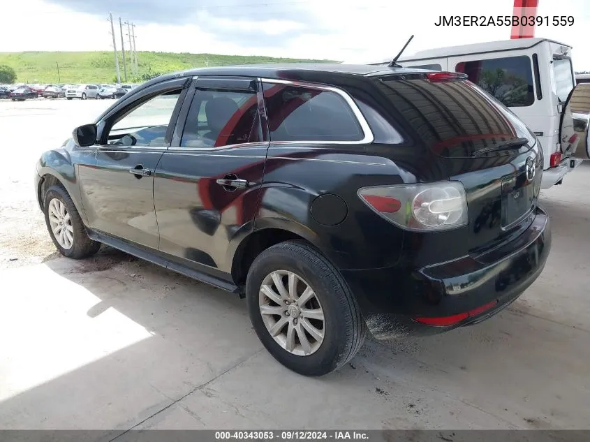 2011 Mazda Cx-7 I Sv VIN: JM3ER2A55B0391559 Lot: 40343053