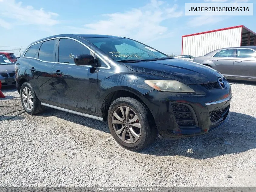 2011 Mazda Cx-7 I Sport VIN: JM3ER2B56B0356916 Lot: 40361432