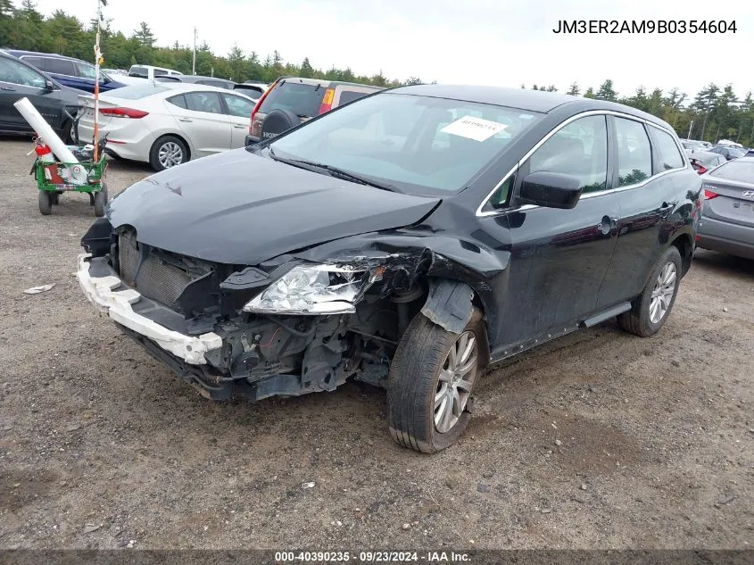 2011 Mazda Cx-7 VIN: JM3ER2AM9B0354604 Lot: 40390235