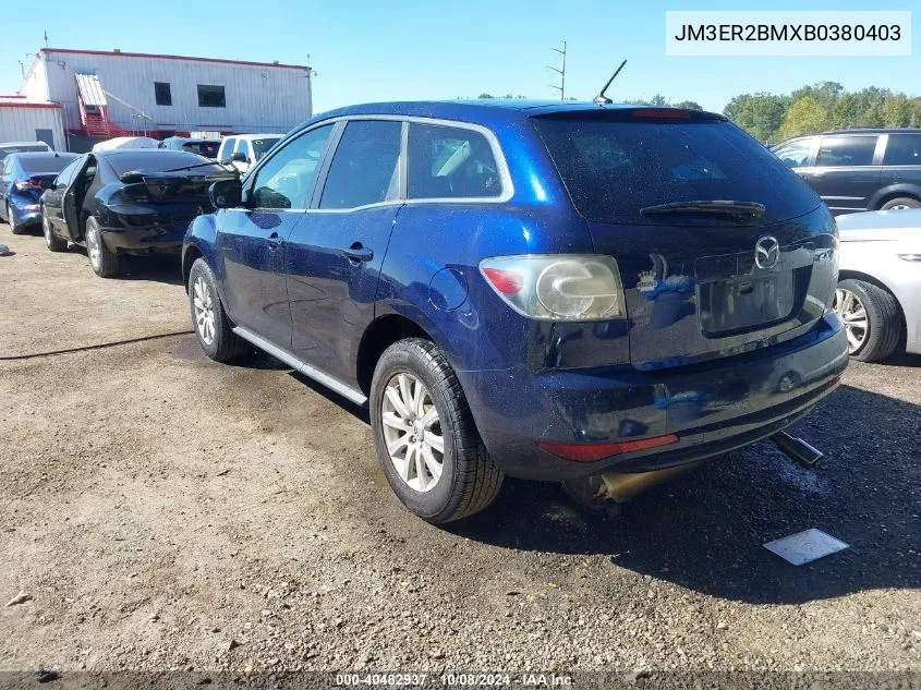 JM3ER2BMXB0380403 2011 Mazda Cx-7 I Sport