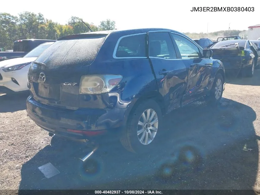 JM3ER2BMXB0380403 2011 Mazda Cx-7 I Sport