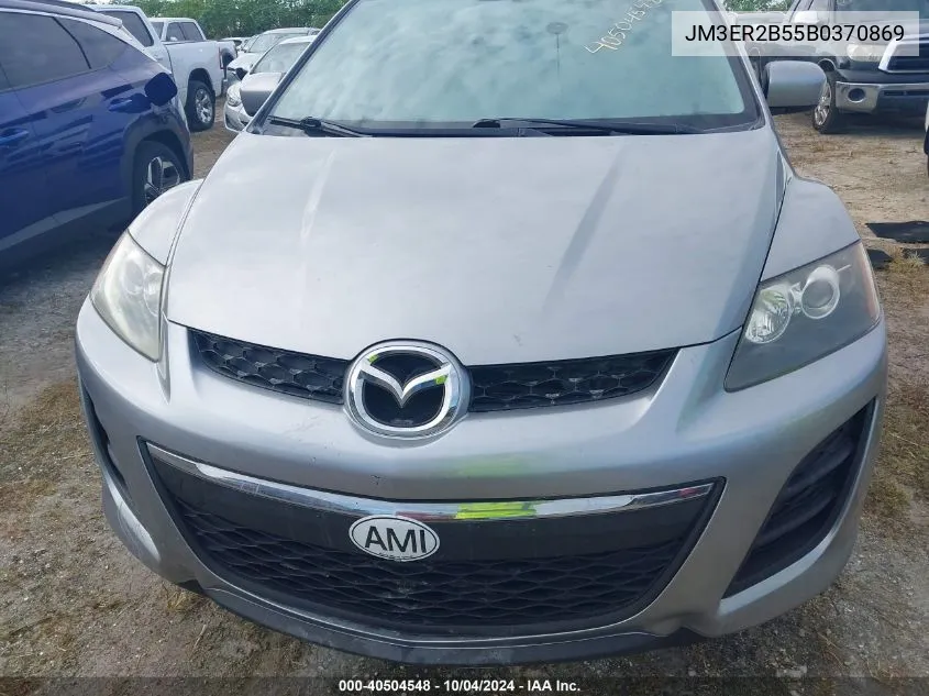 2011 Mazda Cx-7 I Sport VIN: JM3ER2B55B0370869 Lot: 40504548