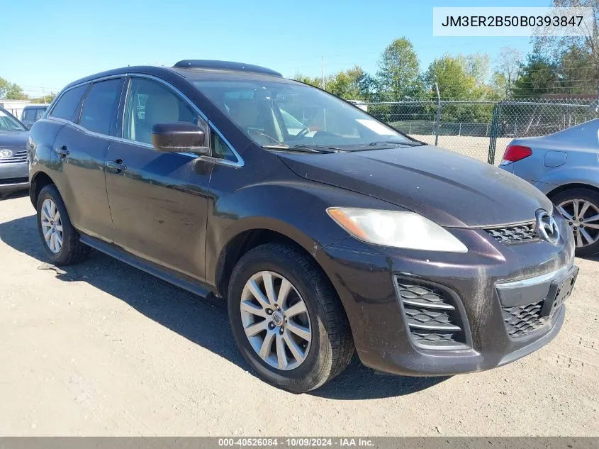 2011 Mazda Cx-7 I Sport VIN: JM3ER2B50B0393847 Lot: 40526084