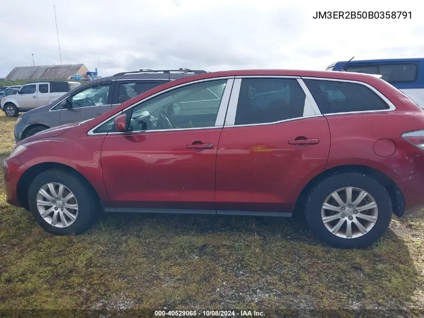 JM3ER2B50B0358791 2011 Mazda Cx-7