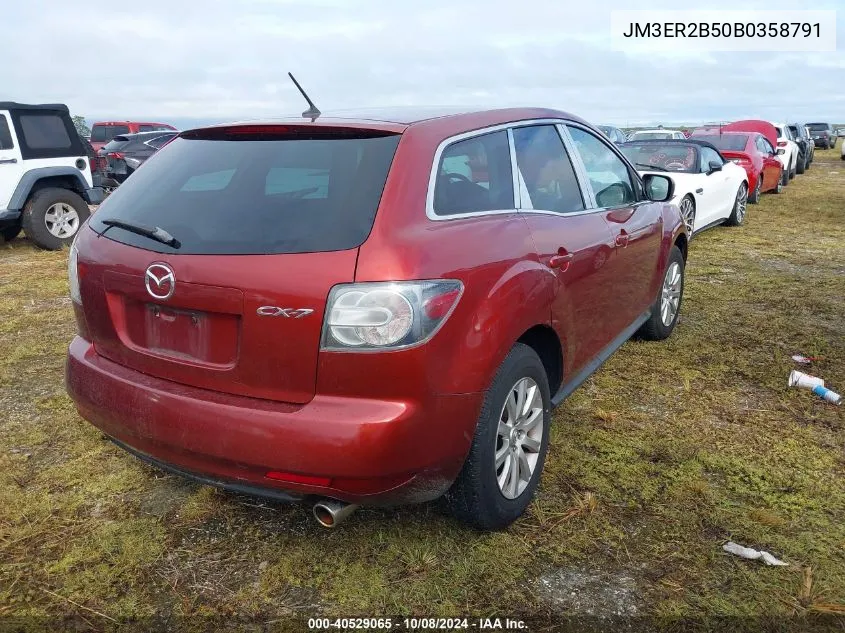 JM3ER2B50B0358791 2011 Mazda Cx-7