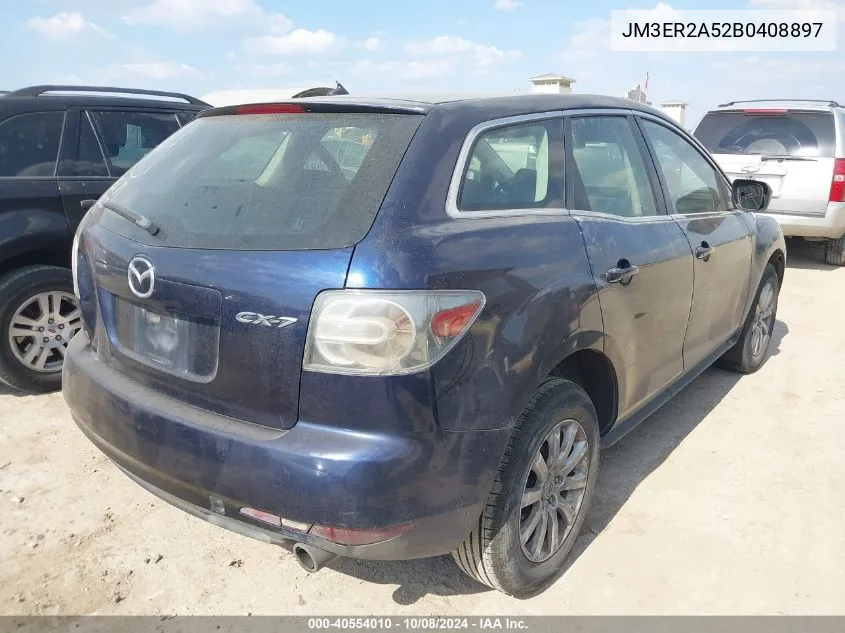 JM3ER2A52B0408897 2011 Mazda Cx-7 I Sv