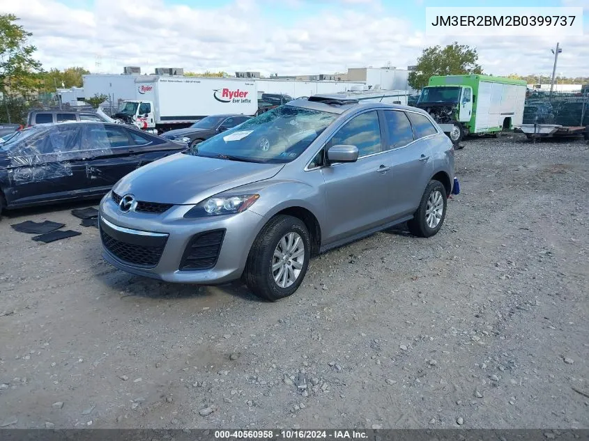 2011 Mazda Cx-7 I Sport VIN: JM3ER2BM2B0399737 Lot: 40560958