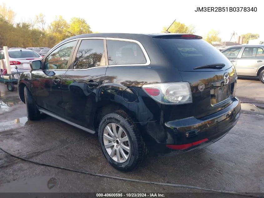 JM3ER2B51B0378340 2011 Mazda Cx-7 I Sport