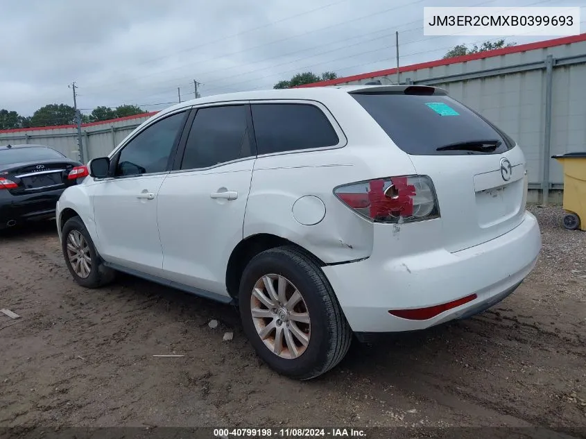 2011 Mazda Cx-7 I Touring VIN: JM3ER2CMXB0399693 Lot: 40799198