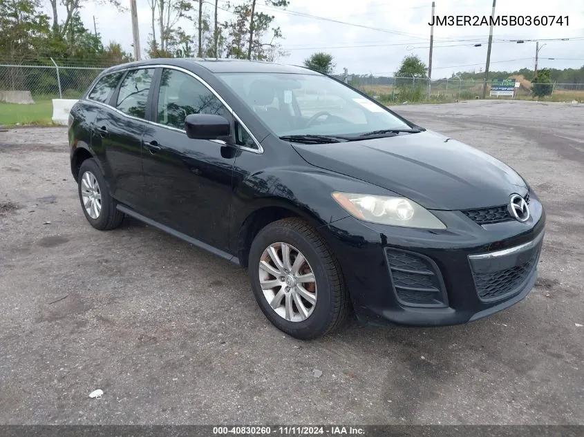 2011 Mazda Cx-7 I Sv VIN: JM3ER2AM5B0360741 Lot: 40830260