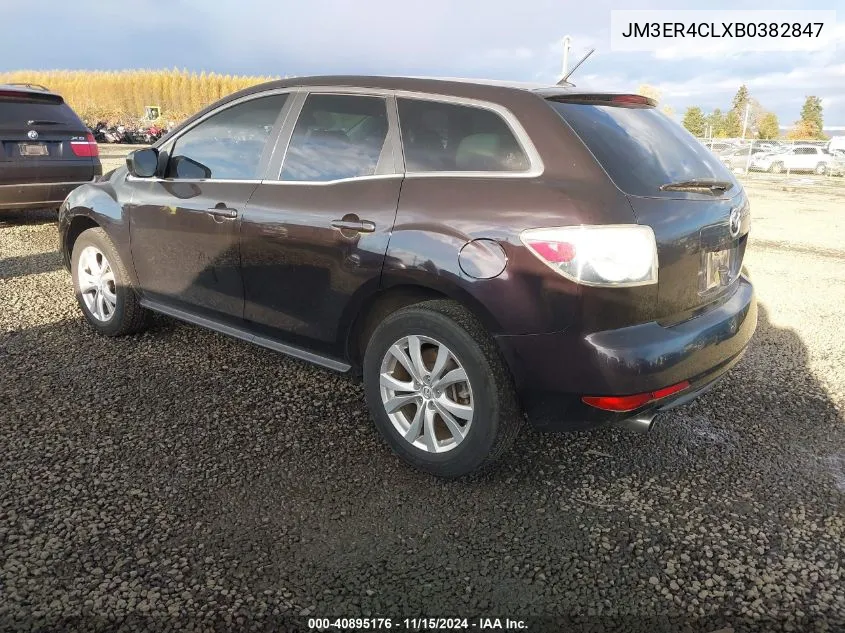 2011 Mazda Cx-7 S Touring VIN: JM3ER4CLXB0382847 Lot: 40895176