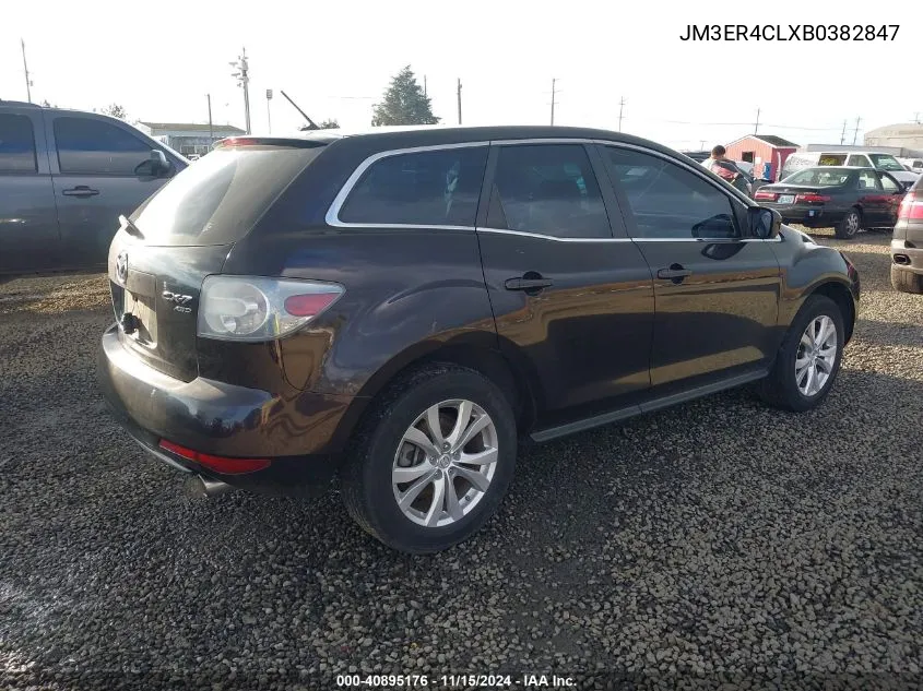 2011 Mazda Cx-7 S Touring VIN: JM3ER4CLXB0382847 Lot: 40895176