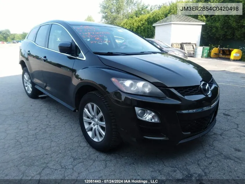 JM3ER2B54C0420498 2012 Mazda Cx-7