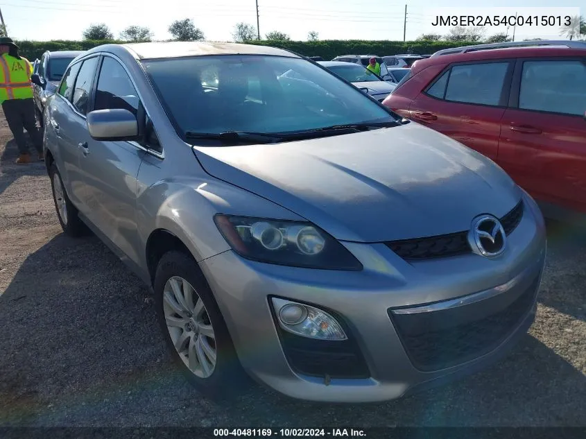 2012 Mazda Cx-7 I Sv VIN: JM3ER2A54C0415013 Lot: 40481169