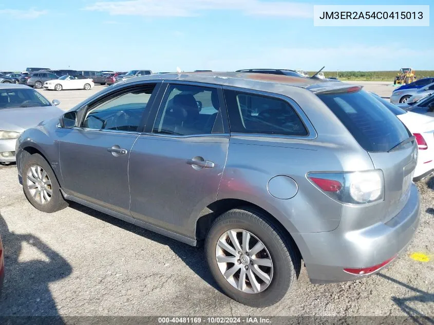 2012 Mazda Cx-7 I Sv VIN: JM3ER2A54C0415013 Lot: 40481169