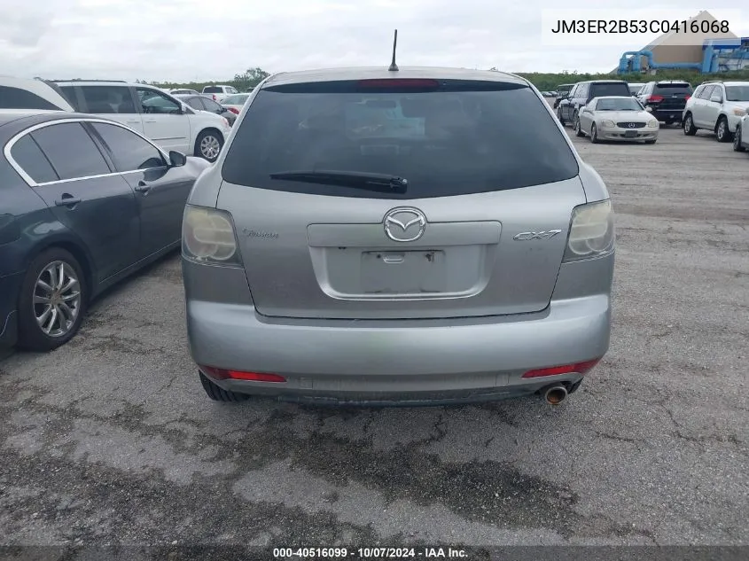 2012 Mazda Cx-7 VIN: JM3ER2B53C0416068 Lot: 40516099