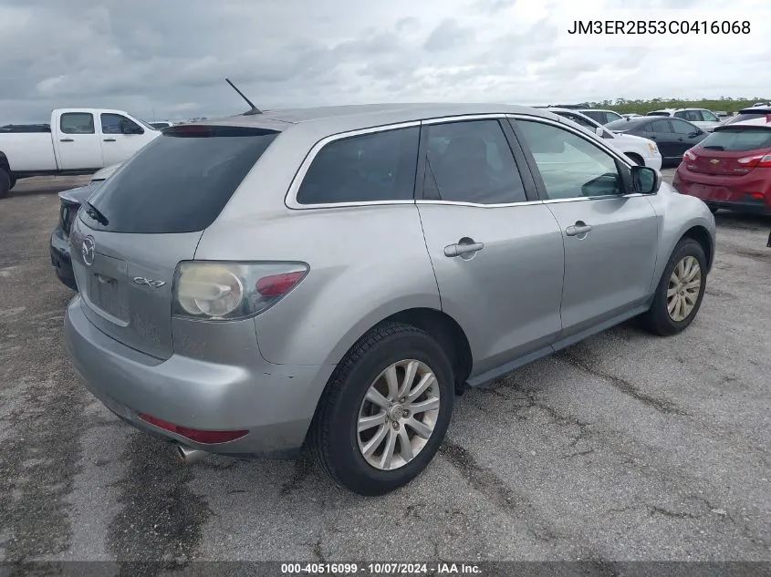 2012 Mazda Cx-7 I Sport VIN: JM3ER2B53C0416068 Lot: 40516099