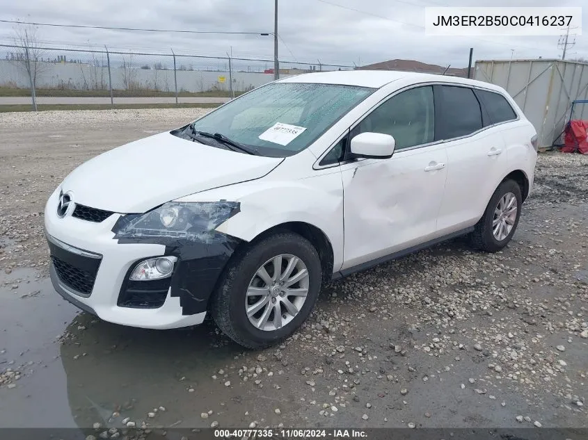 2012 Mazda Cx-7 I Sport VIN: JM3ER2B50C0416237 Lot: 40777335