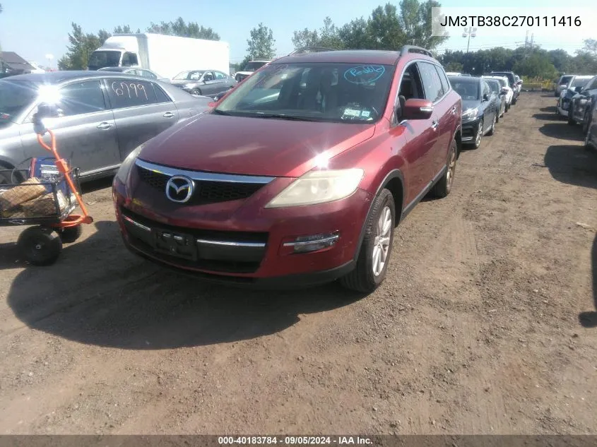 JM3TB38C270111416 2007 Mazda Cx-9