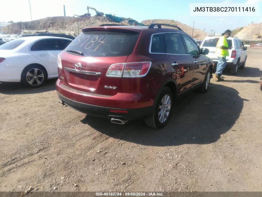 JM3TB38C270111416 2007 Mazda Cx-9