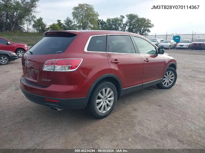 JM3TB28Y070114367 2007 Mazda Cx-9 Sport