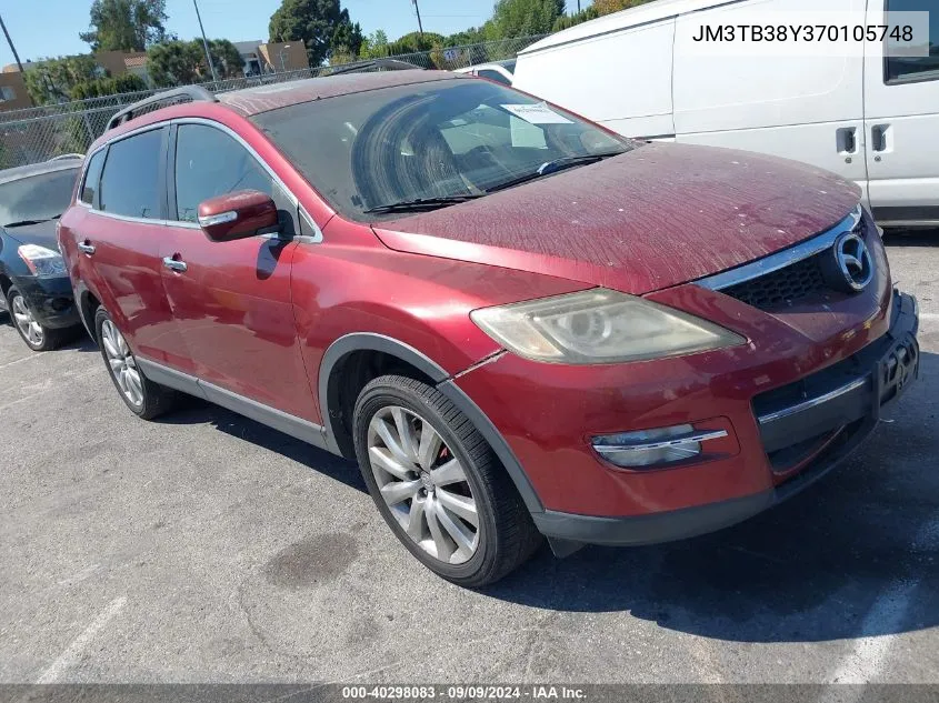 2007 Mazda Cx-9 Grand Touring VIN: JM3TB38Y370105748 Lot: 40298083