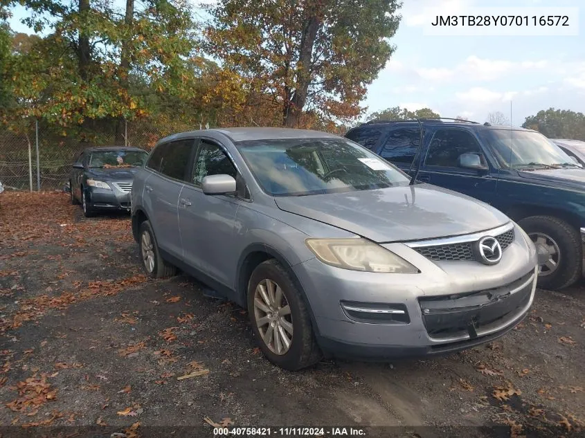 2007 Mazda Cx-9 Sport VIN: JM3TB28Y070116572 Lot: 40758421