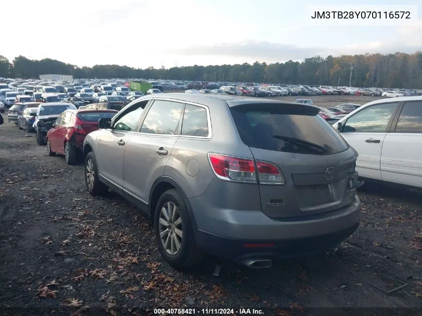 2007 Mazda Cx-9 Sport VIN: JM3TB28Y070116572 Lot: 40758421