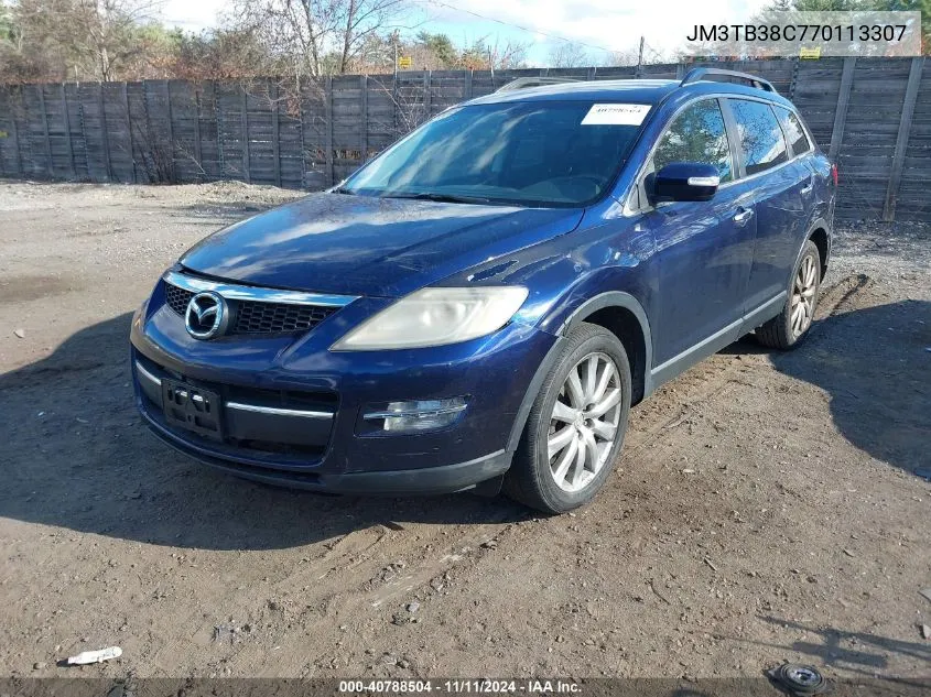 2007 Mazda Cx-9 Grand Touring VIN: JM3TB38C770113307 Lot: 40788504