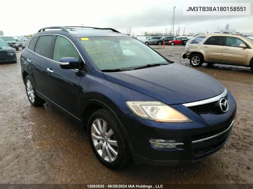 JM3TB38A180158551 2008 Mazda Cx-9