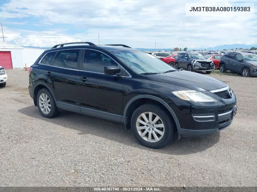 2008 Mazda Cx-9 Touring VIN: JM3TB38A080159383 Lot: 40167740