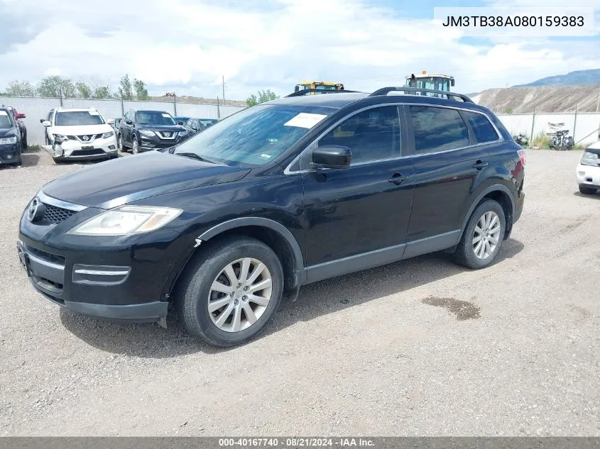 2008 Mazda Cx-9 Touring VIN: JM3TB38A080159383 Lot: 40167740