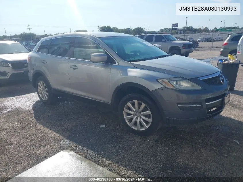 2008 Mazda Cx-9 Sport VIN: JM3TB28A080130993 Lot: 40296768