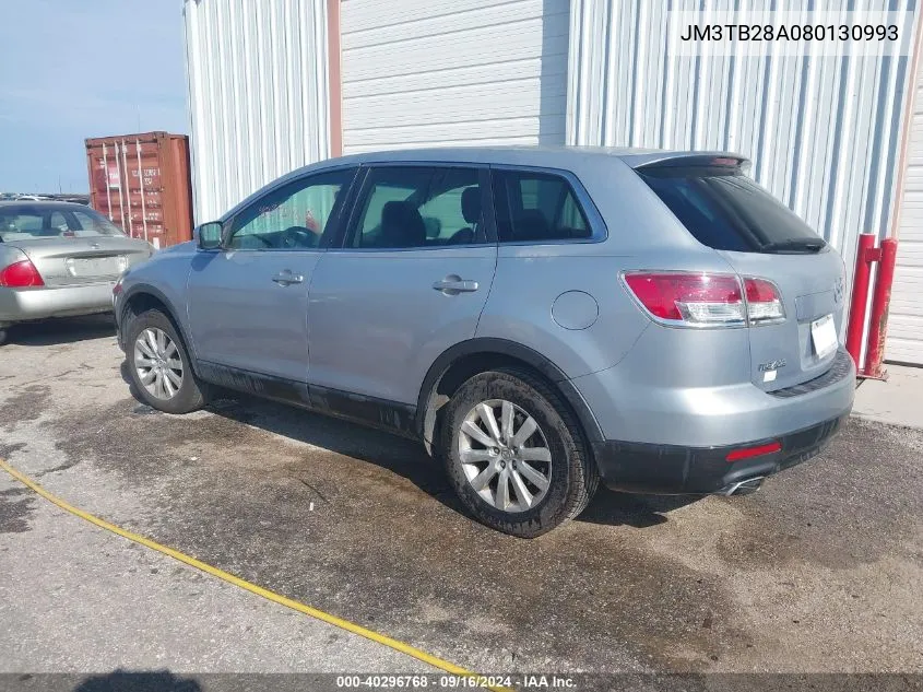 2008 Mazda Cx-9 Sport VIN: JM3TB28A080130993 Lot: 40296768